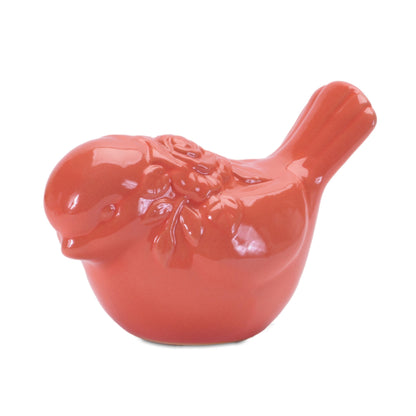 Ceramic Floral Bird Figurine (Set of 6) alternate view 4