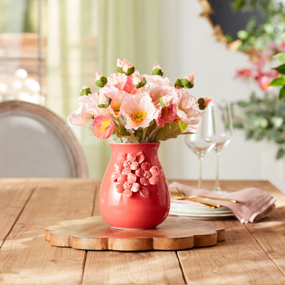 Storeware Vase with Floral Accent (Set of 2) alternate view 3