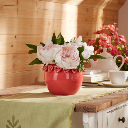 Storeware Bud Vase with Floral Accent (Set of 2) alternate view 2