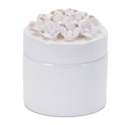 Stoneware Box with Floral Lid Accent (Set of 3) alternate view 3