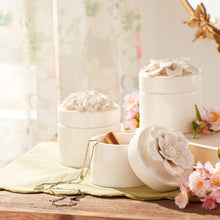 Stoneware Box with Floral Lid Accent (Set of 3) alternate view 2