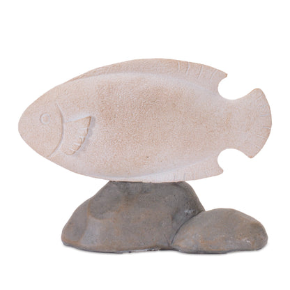 Fish on Rock Decor (Set of 4) alternate view 4