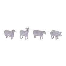 Distressed Farm Animal Figurine (Set of 4)