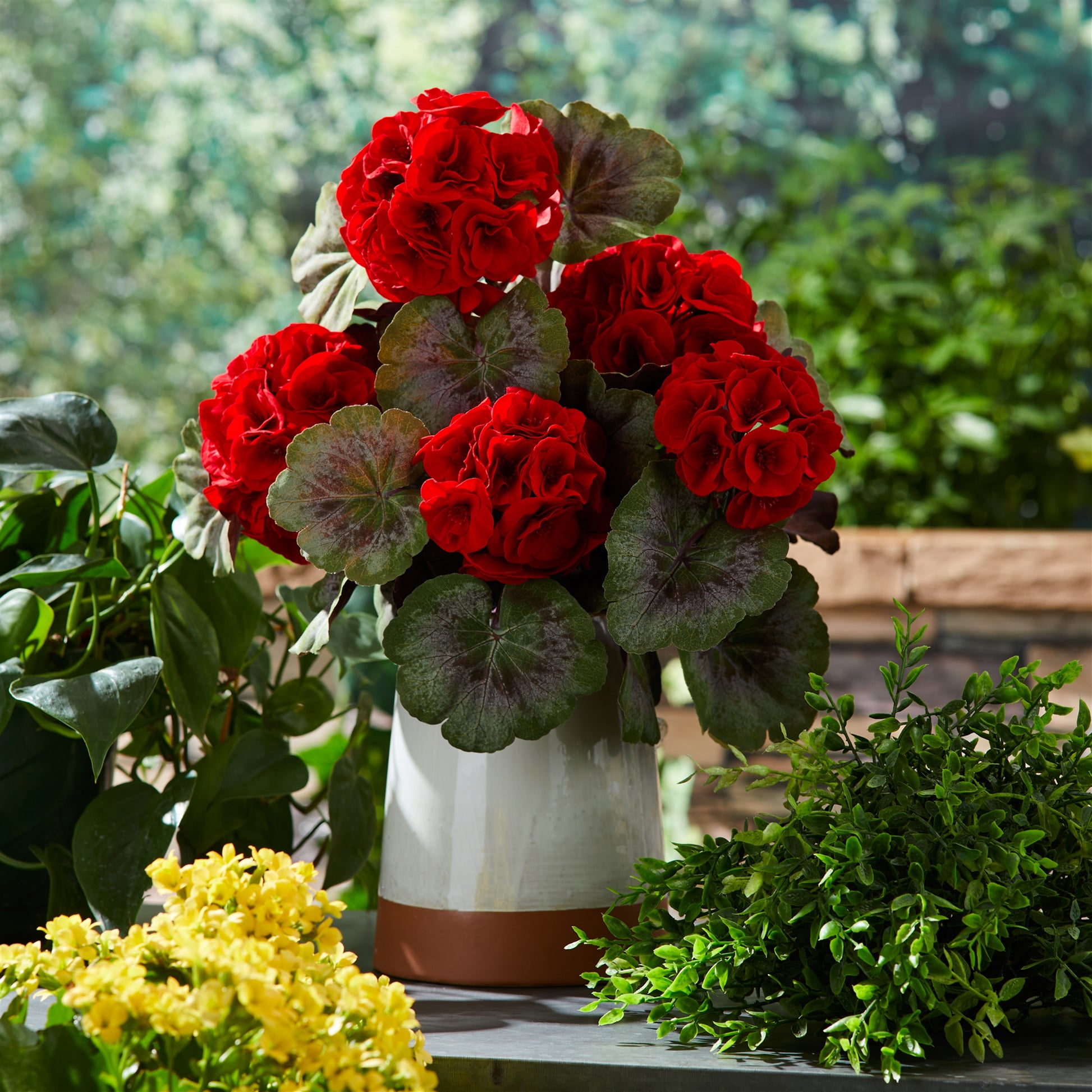 Geranium Floral Bush (Set of 2) alternate view 2