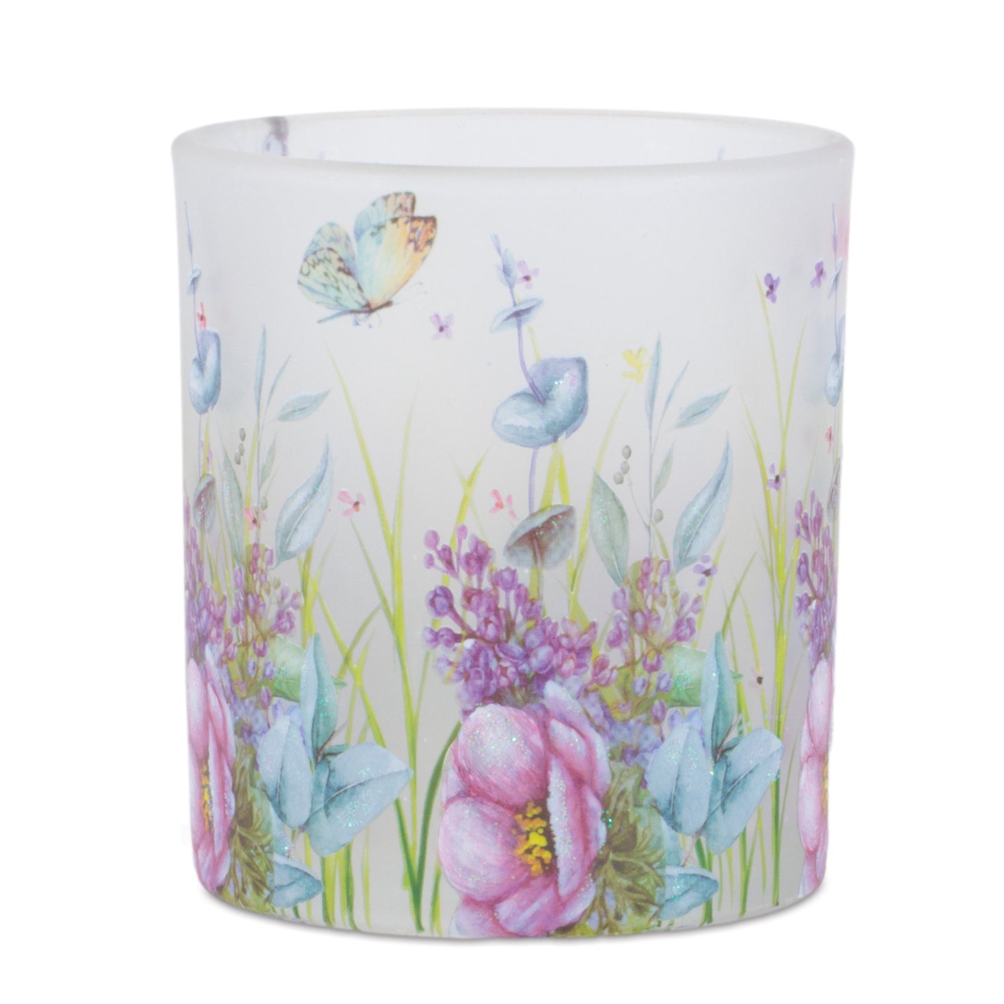 Floral Butterfly Votive Candle Holder (Set of 6) alternate view 3