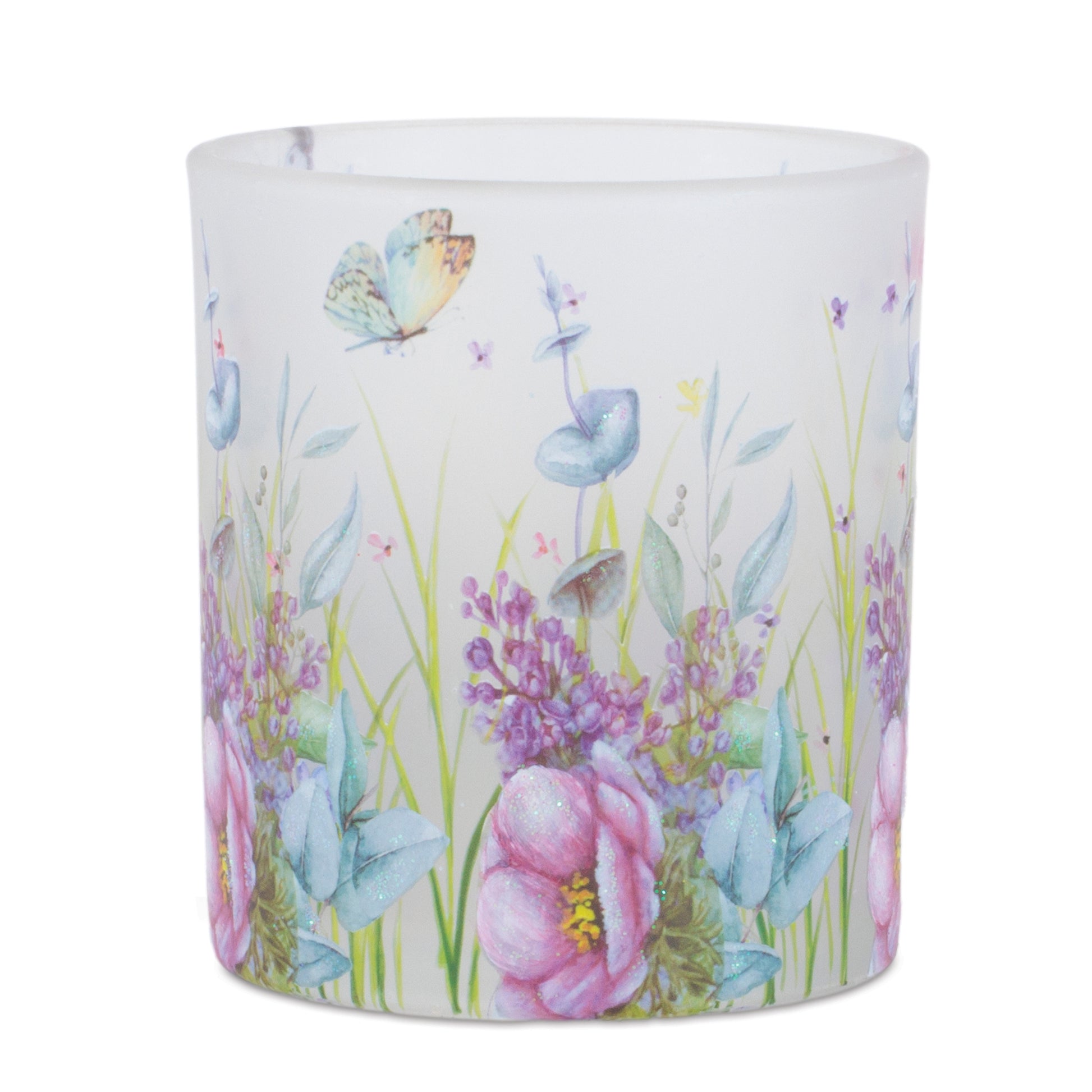Floral Butterfly Votive Candle Holder (Set of 6) alternate view 3