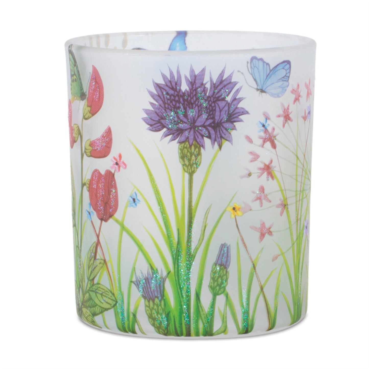 Floral Butterfly Votive Candle Holder (Set of 6) alternate view 4