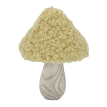 Set of 2 Wood & Fabric Mushroom Figurines alternate view 2