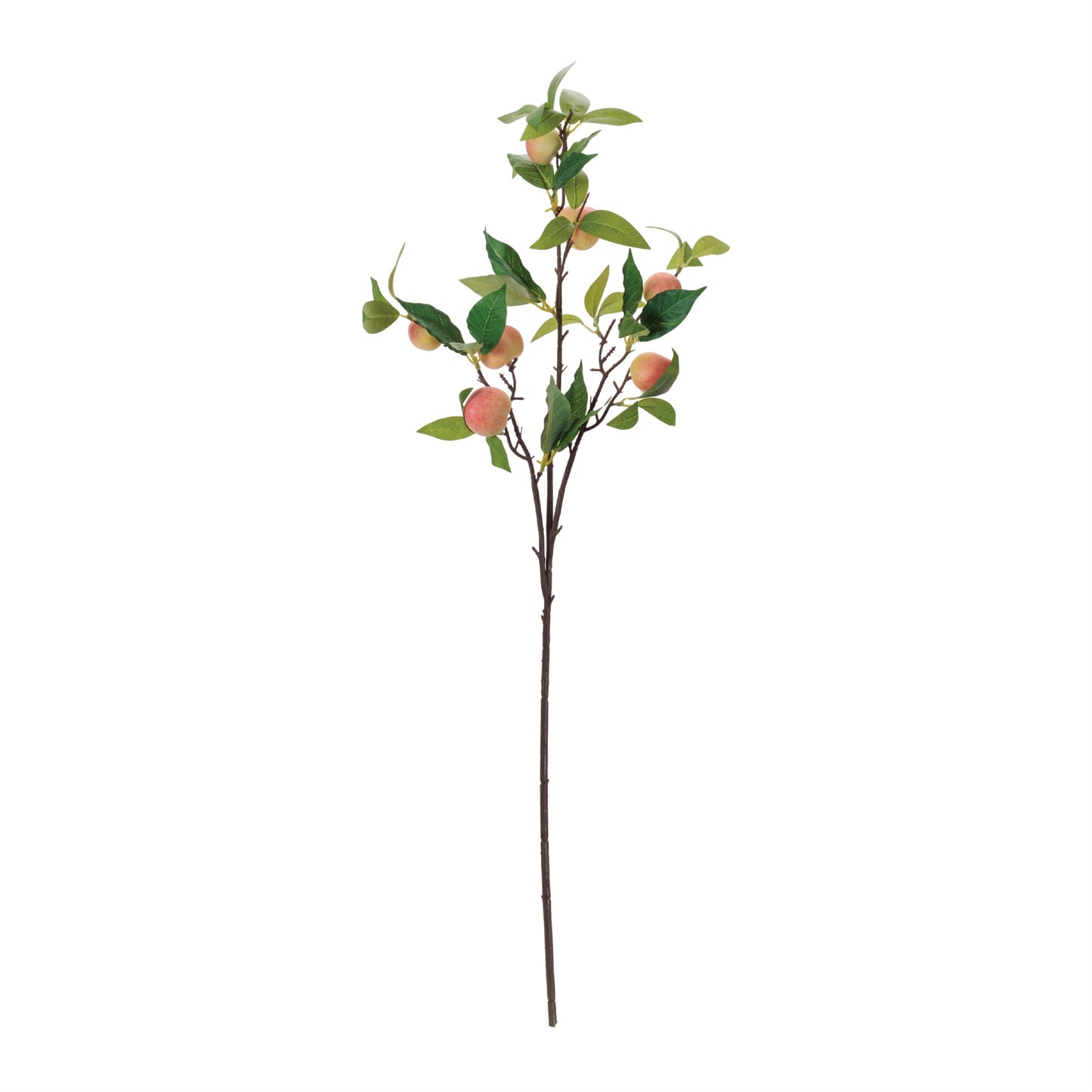 Peach Fruit Foliage Branch (Set of 6) alternate view 3