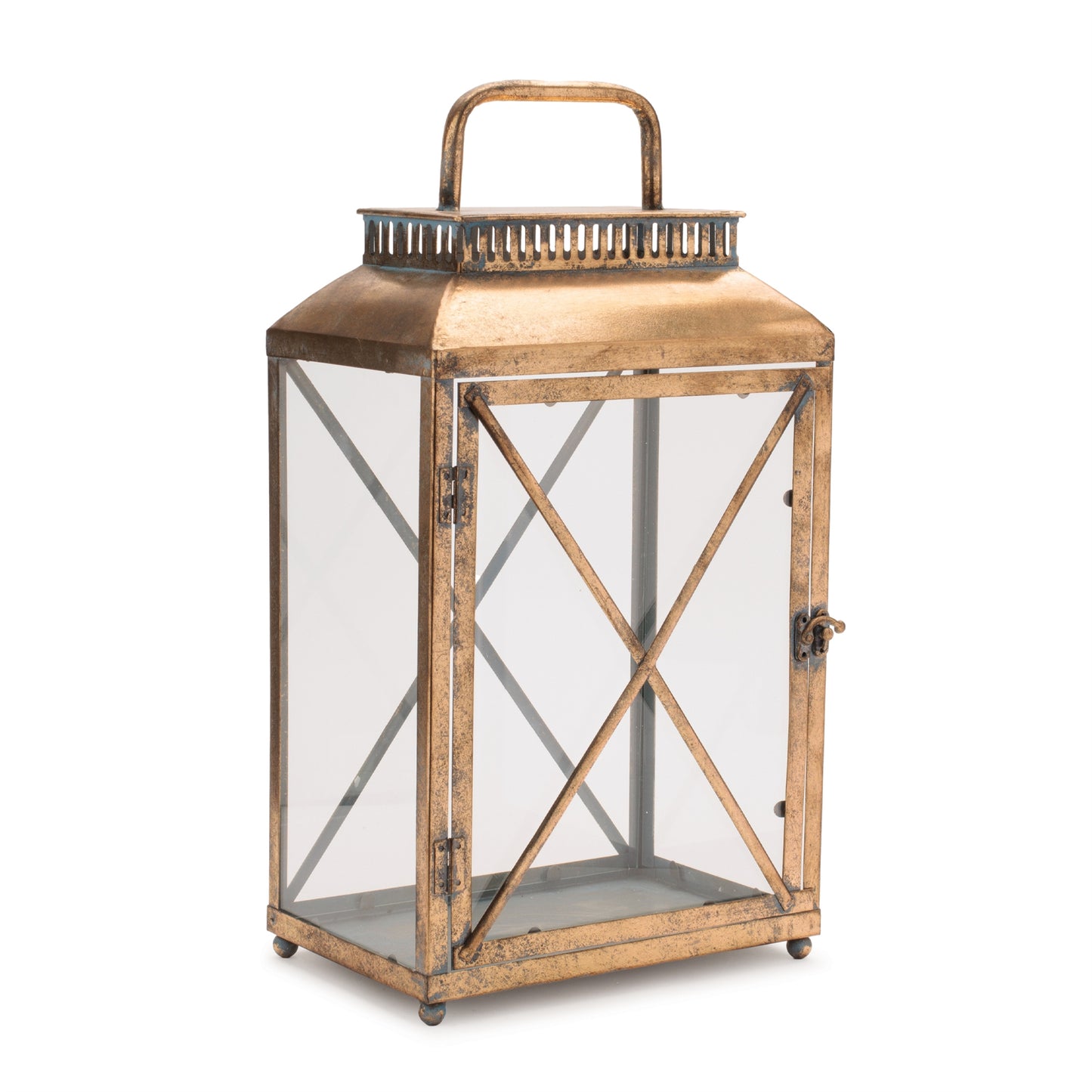 Distressed Metal Lantern (Set of 2) alternate view 2