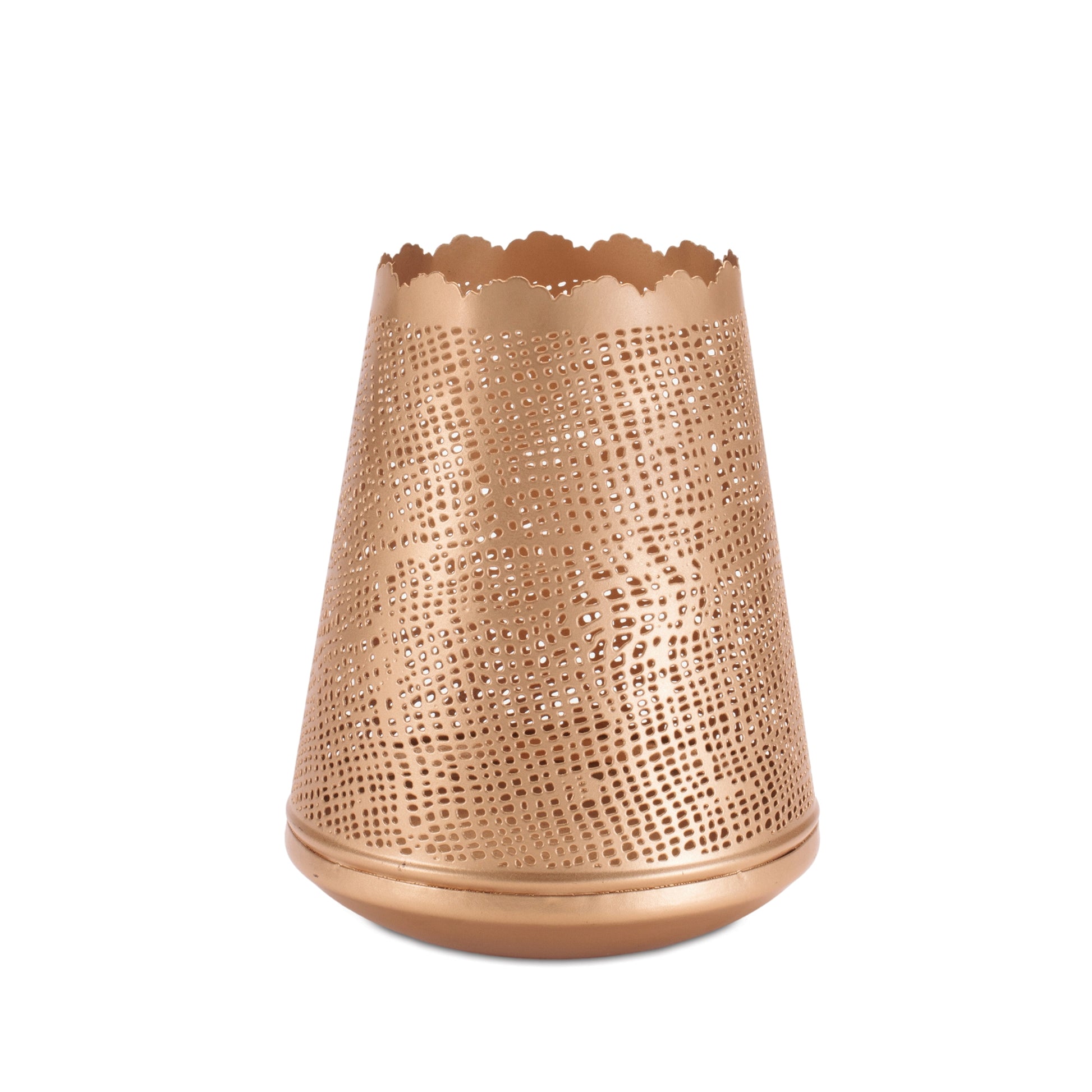 Gold Cut Metal Lantern (Set of 2) alternate view 4