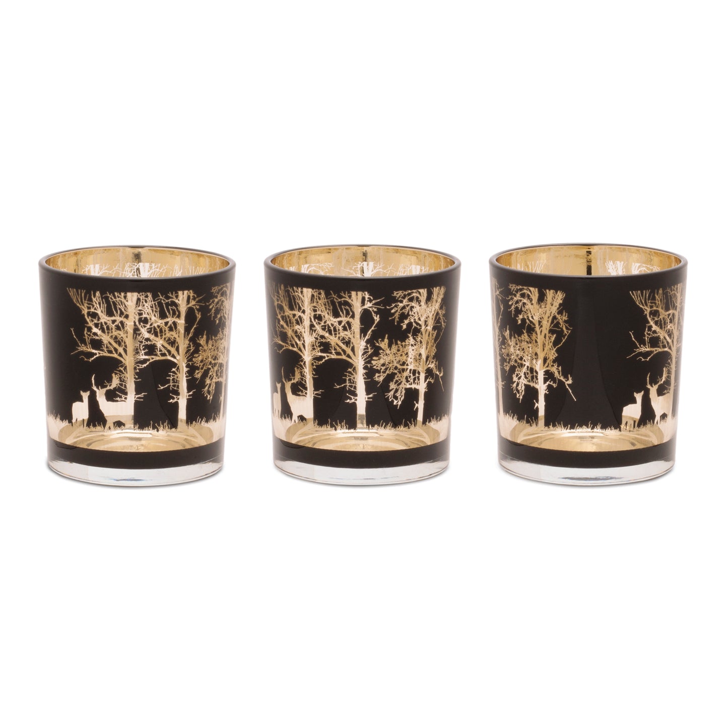 Mossy Oak Deer Votive (Set of 3)