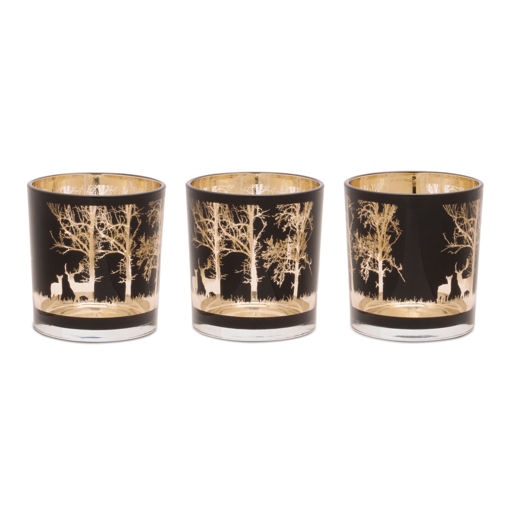 Mossy Oak Deer Votive (Set of 3)