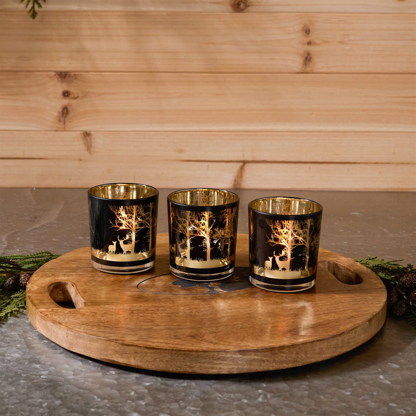 Mossy Oak Deer Votive (Set of 3) alternate view 2