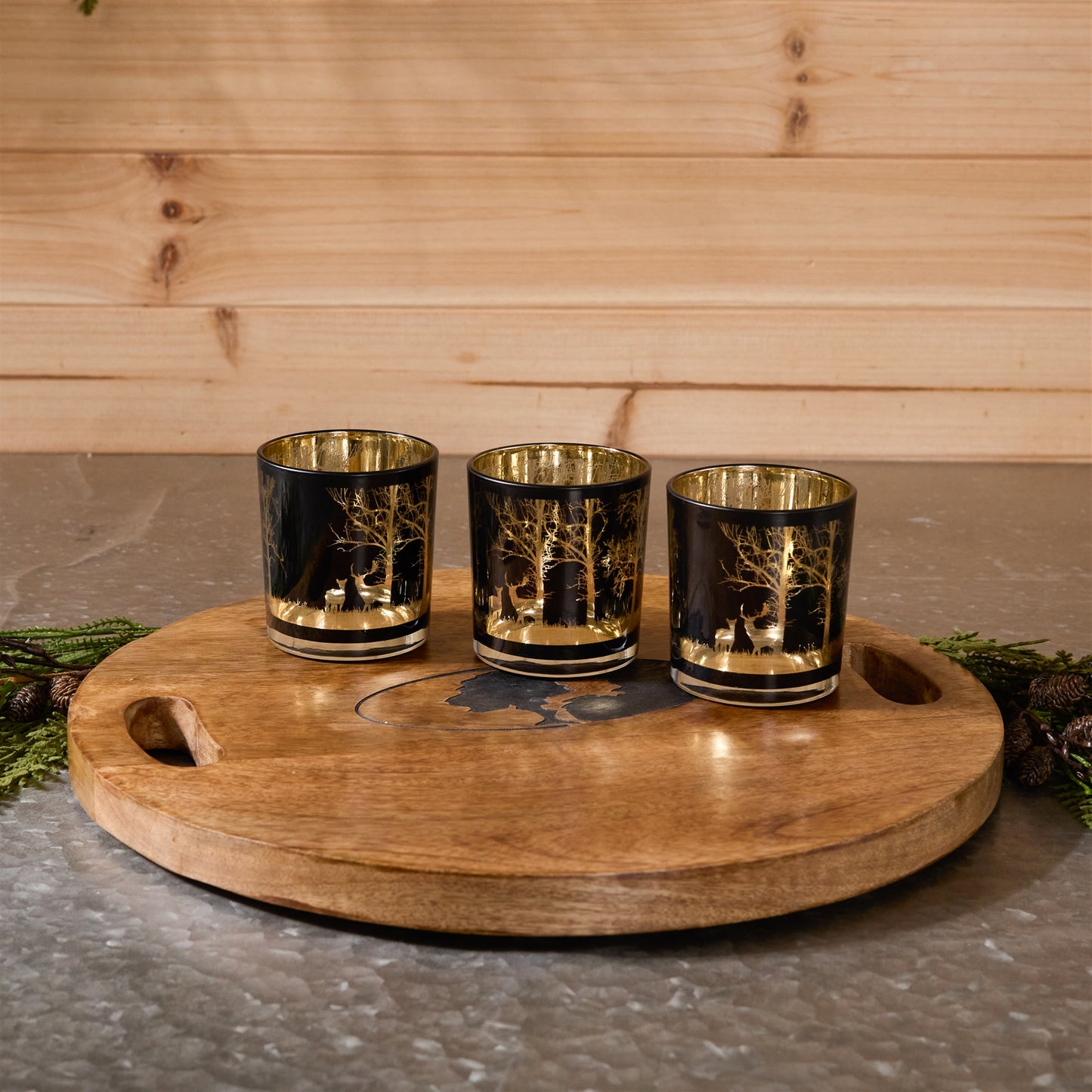 Mossy Oak Deer Votive (Set of 3) alternate view 3