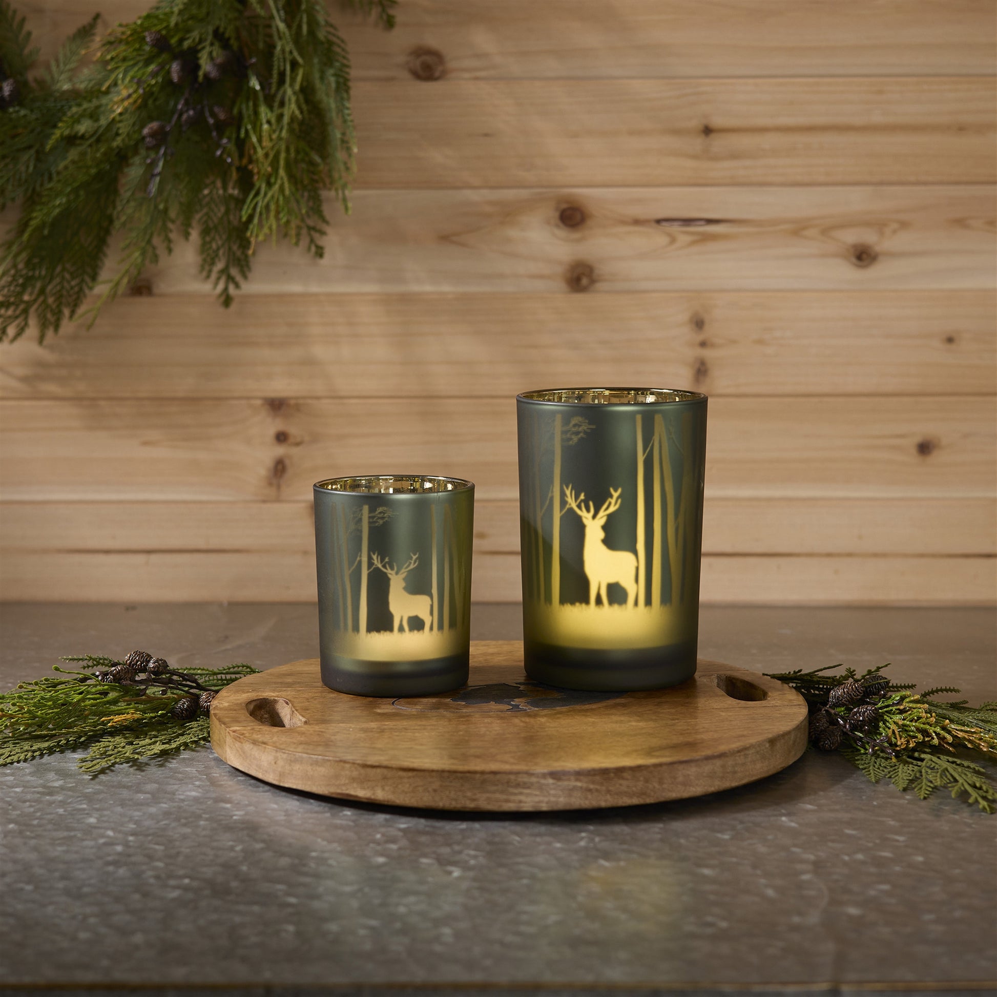 Mossy Oak Deer Candle Holder (Set of 2) alternate view 2